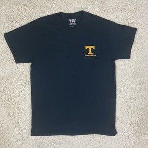 University Of Tennessee Concessions Adult Medium Black T Shirt READ CONDITION